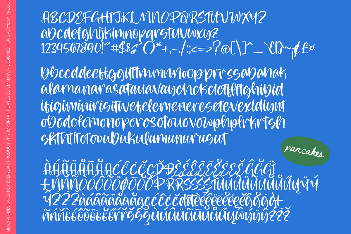 Heritage Pantry Casual Handwritten, a Script Font by stylishtype.co (Photo 10 of 10)