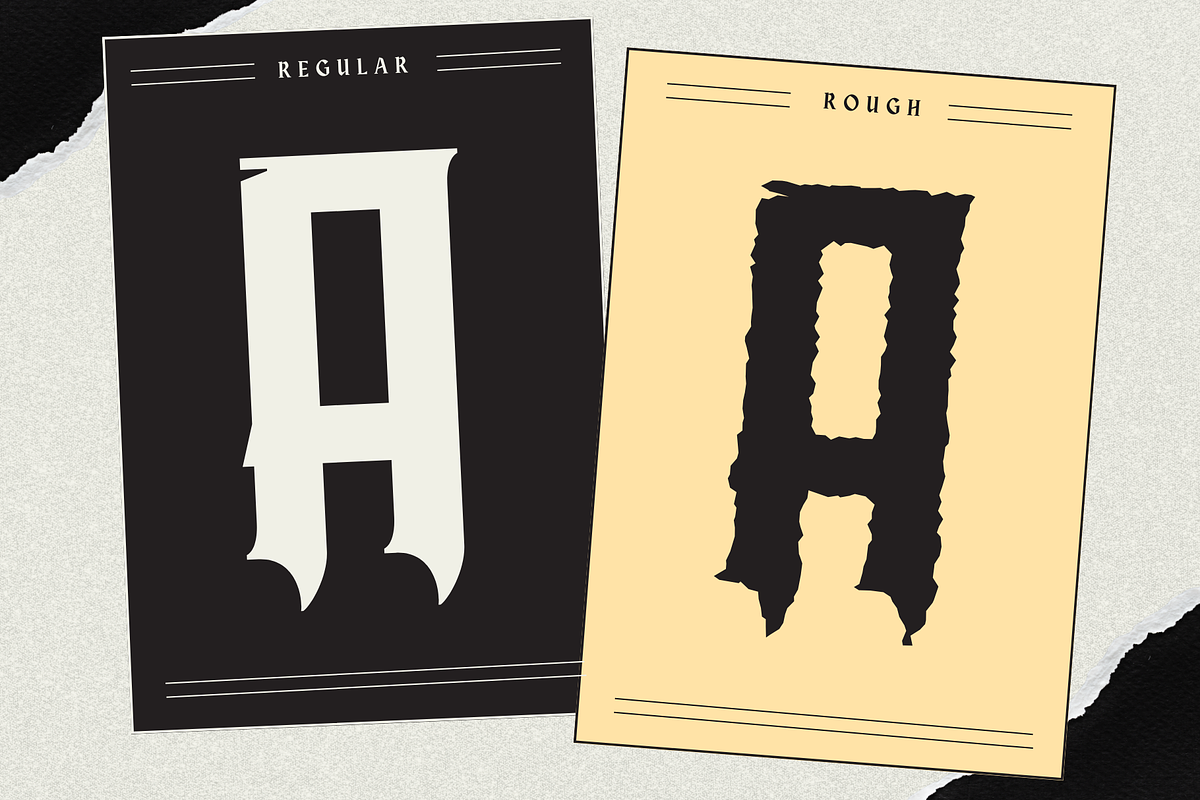 Graen Metal - Branding Logo Font, a Blackletter Font by Nirmana Visual (Photo 9 of 16)