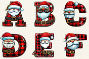 Christmas Alphabet Letters, an Illustration by DreamCafeArt (Thumbnail 2 of 7)