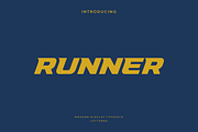 Runner - Modern Sport Typeface, a Sans Serif Font by Letterna (Thumbnail 1 of 4)