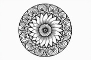 mandala, mandala art, mandala design, an Object Graphic by balal (Thumbnail 5 of 14)