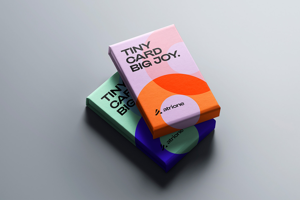 Logo Mockup Two Gift Card Boxes, a Product Mockup by Asylab (Photo 2 of 5)