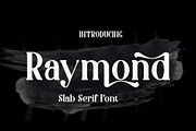 Raymond, a Slab Serif Font by Canden Meutuah (Thumbnail 1 of 6)