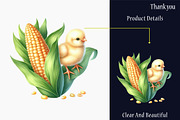 Watercolor Cute Little Farm Clipart, a Graphic by designcity5 (Thumbnail 4 of 5)