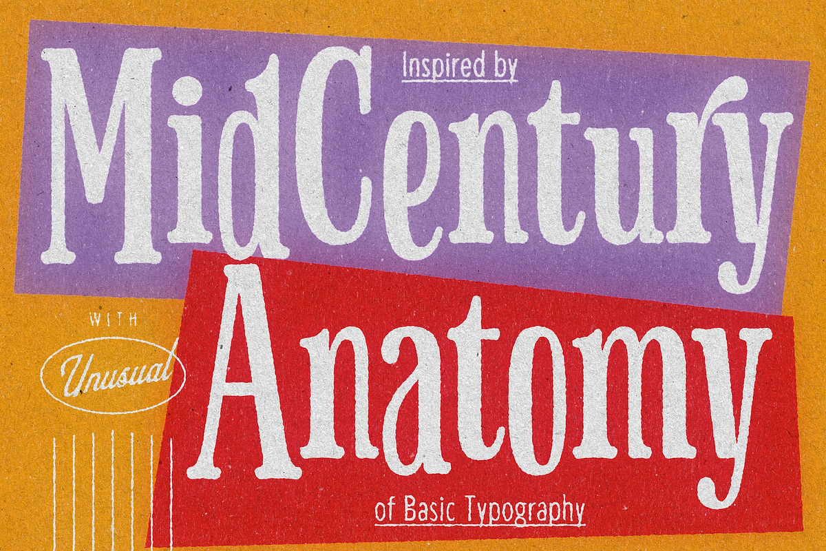 Hillfigure - Mid Century, a Serif Font by Adam Fathony (Photo 2 of 15)