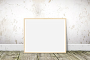 Rustic frame mockup 8x10 / 16x20, a Print Template by PinkJellyfish (Thumbnail 3 of 12)