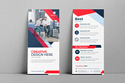 Clean DL Flyer With Red Accents, a Flyer Template by Cristal Pioneer (Thumbnail 1 of 4)