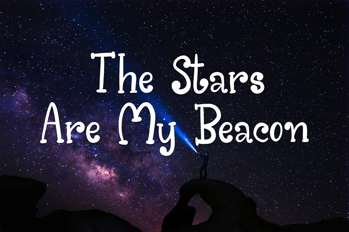 Close Eyes Playful Display Font preview 4