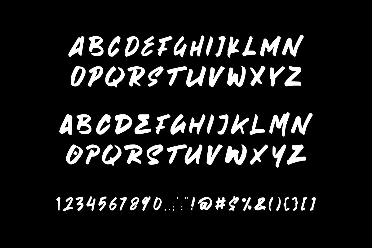 Clean Marker Font Black | BLACK RIO, a Sans Serif Font by Andika Fez (Photo 5 of 7)