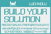 Design Magic font, a Sans Serif Font by weknow (Thumbnail 4 of 8)