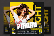 Night Club Flyer, a Flyer Template by AfzaalGraphics (Thumbnail 1 of 2)