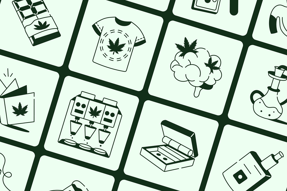 Weed Drawing Illustration Set, an Object Illustration by Vectors Market (Photo 6 of 8)