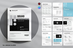 Brand Guideline Brochure Template, a Brochure Template by RsmBoutique2021