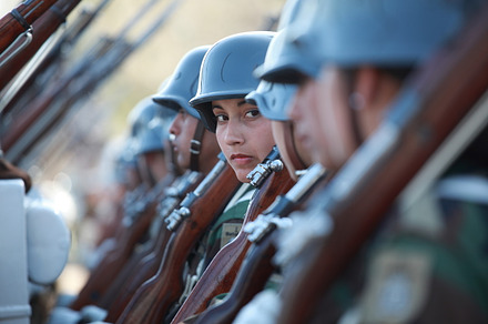 Chilean Woman soldier
