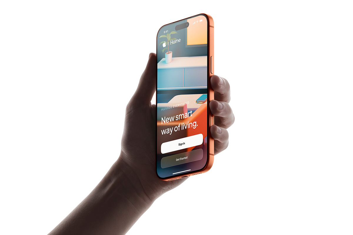 24 iPhone 17 Pro in Hand Mockups, an iPhone Mockup by Asylab (Photo 34 of 107)
