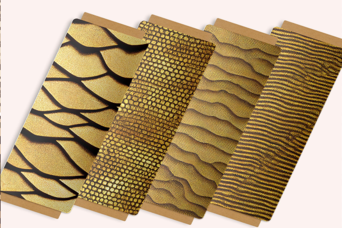 Gold Snake Skin Seamless, a Pattern Graphic by PrintablesByFranklyn (Photo 5 of 10)
