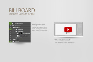 Billboard Animated Mockups Bundle