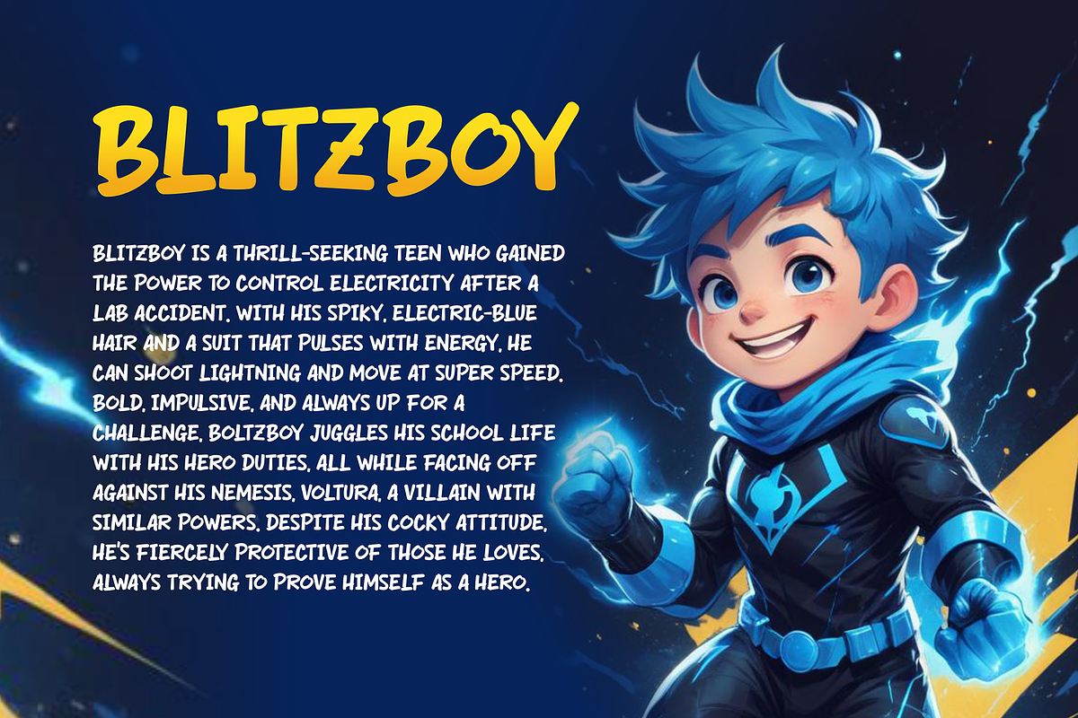 Spark Boys - Marker Comic Font, a Handwritten Font by figuree studio (Photo 5 of 7)