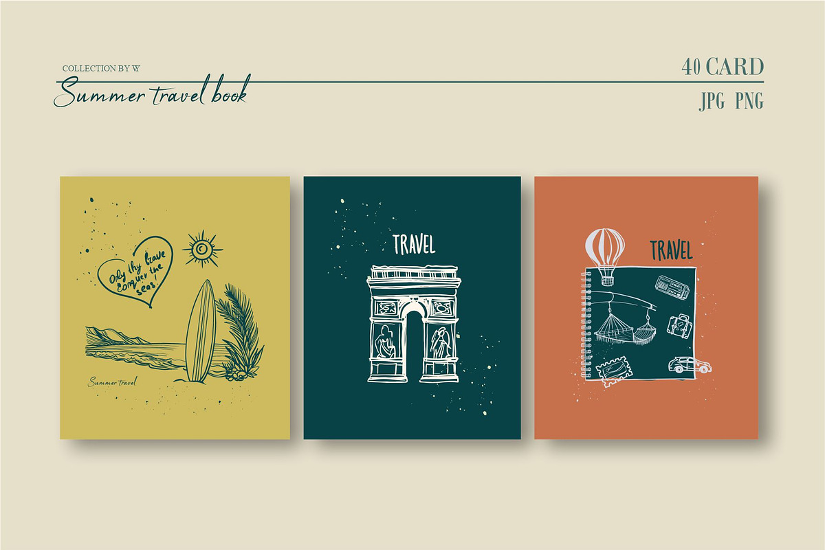 Summer travel book, an Object Graphic by Collection by VY (Photo 13 of 14)