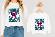 Christmas Season PNG, Leopard Bow Ch, an Illustration by designcity5 (Thumbnail 7 of 8)