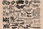 Tiger Procreate Stamps., a Brush Add-On by TheWhiteCatLab (Thumbnail 4 of 7)