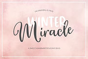 Winter Miracle, a Script Font by Larin Type Co. (Thumbnail 1 of 9)