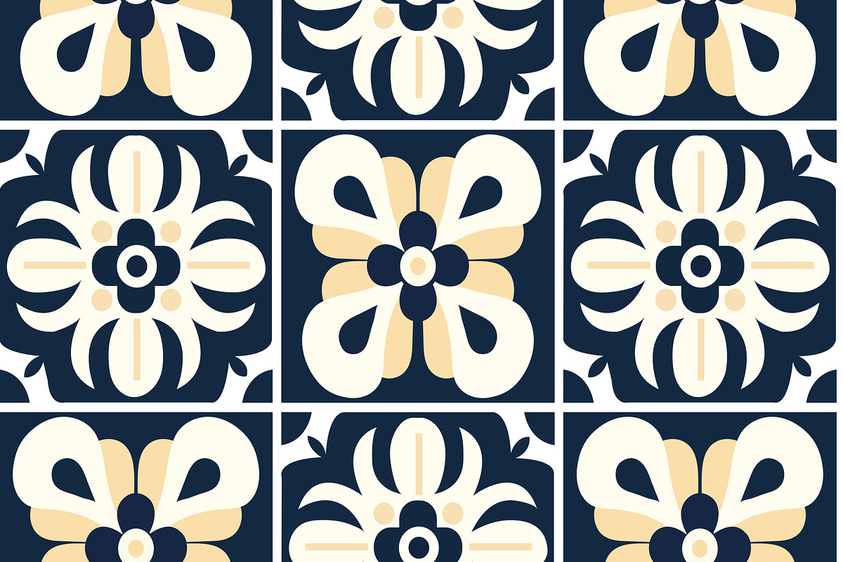 Tiles pattern set, a Pattern Graphic by TiveCreate (Photo 7 of 10)