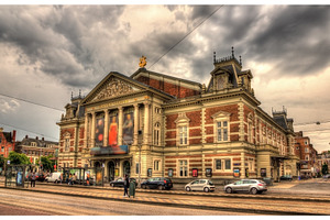 Royal Concertgebouw, a concert hall in Amsterdam, an Architecture Photo by Leonid Andronov