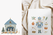 Blue Nutcracker Dreams Collection, an Illustration by Pati Paints (Thumbnail 10 of 10)