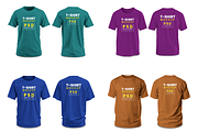 BUNDLE Tshirt Clothing Mockup, an Apparel Mockup by DigitAuras (Thumbnail 2 of 7)