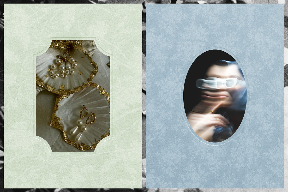 Parlour: Vintage Paper Frames, an Object Graphic by Dina Mae (Photo 11 of 11)