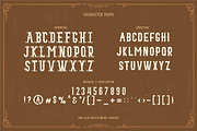 Blacktail, a Script Font by Vintage Division (Thumbnail 9 of 16)