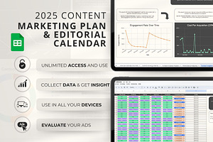 Content Marketing Plan & Calendar