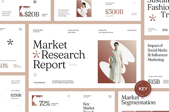 Market Research Report Keynote preview 6