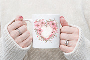 Rustic Mothers Day Clipart, an Illustration by Watercolor design (Thumbnail 11 of 12)