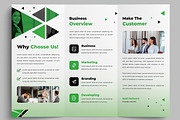 Green Trifold Brochure, a Brochure Template by MightyDesign (Thumbnail 2 of 7)