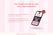 UGC Portfolio Canva Website Template, a Landing Page Template by GlamWebDesigns (Thumbnail 4 of 8)