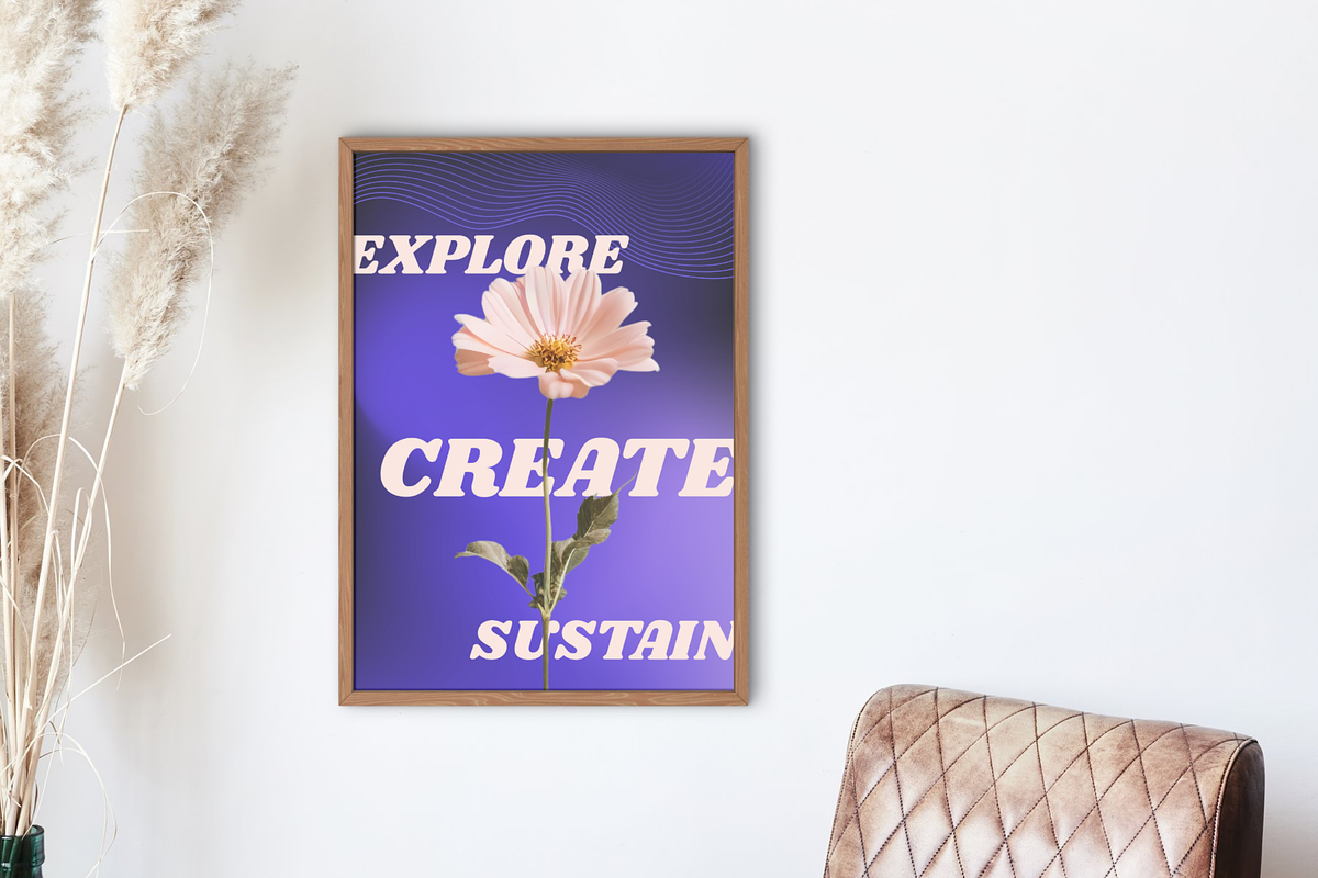 Innovation and Nature Posters, a Background Graphic by Ollyta May (Photo 7 of 8)