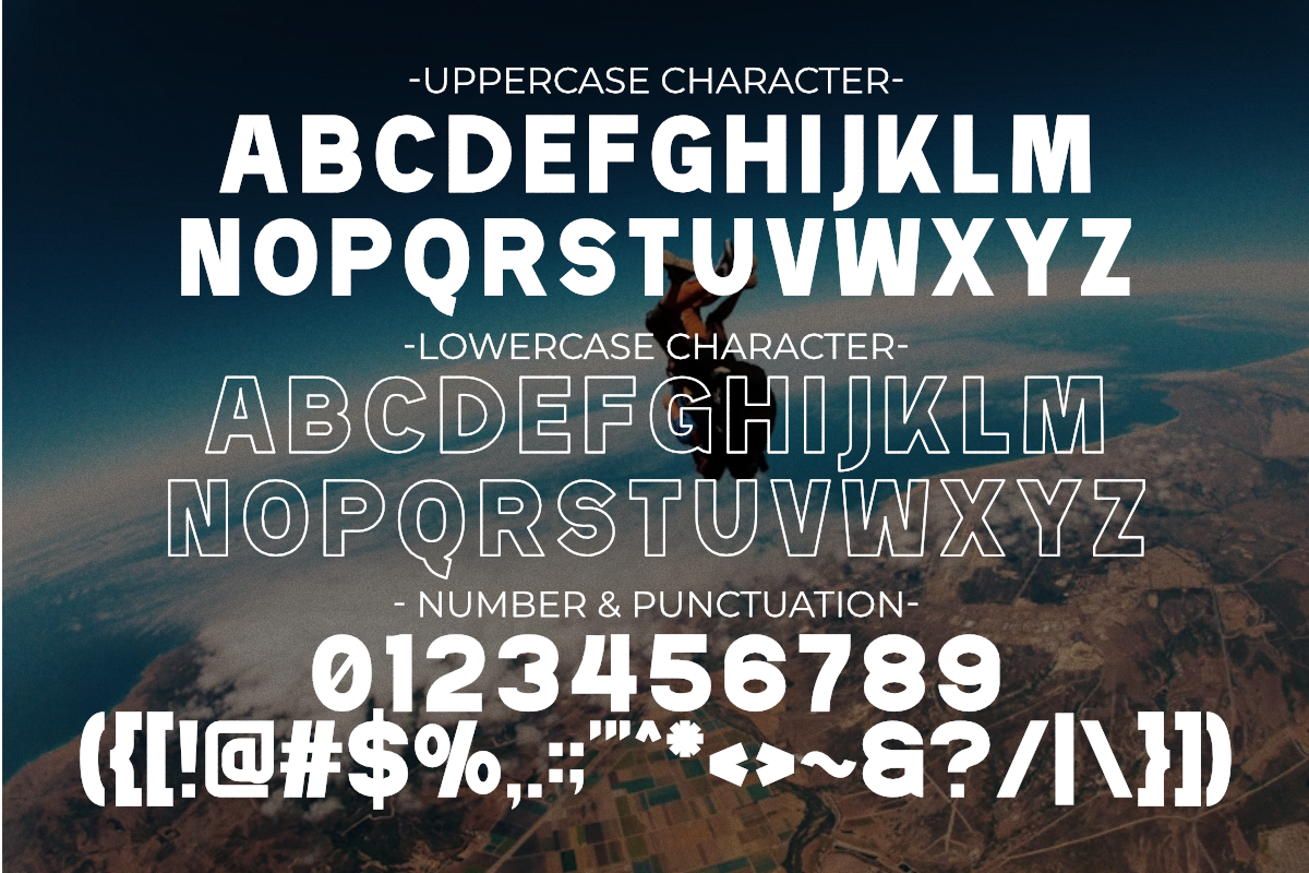 Bravo - Condensed Sans Serif Font, a Sans Serif Font by Pian45 Studio (Photo 2 of 8)