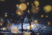 130+ Christmas Bokeh Photo Overlays
