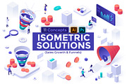 Isometric Solutions Mini. Part 28, a Finance Illustration by Andrew Kras Design (Thumbnail 13 of 13)