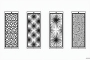 Abstract Vector Panels for Laser Cut, an Illustration by hafijul (Thumbnail 3 of 9)