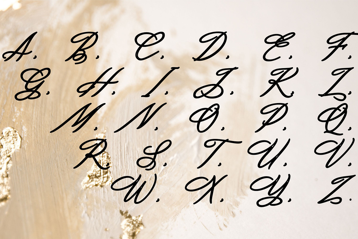 Lumina Modern Calligraphy Typeface, a Handwritten Font by PaperMoon (Photo 3 of 4)