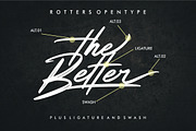 Rotters - Handbrush Font, a Handwritten Font by PutraCetol Studio (Thumbnail 3 of 13)