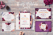 FLOWER WEDDING INVITATION SUITES, an Invitation Template by Totem Invitation House (Thumbnail 1 of 4)