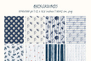 Seashells vector illustrations frame, an Object Graphic by Yuliya Derbisheva (Thumbnail 5 of 13)