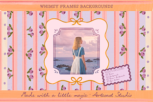 Whimsy Frames and Patterns