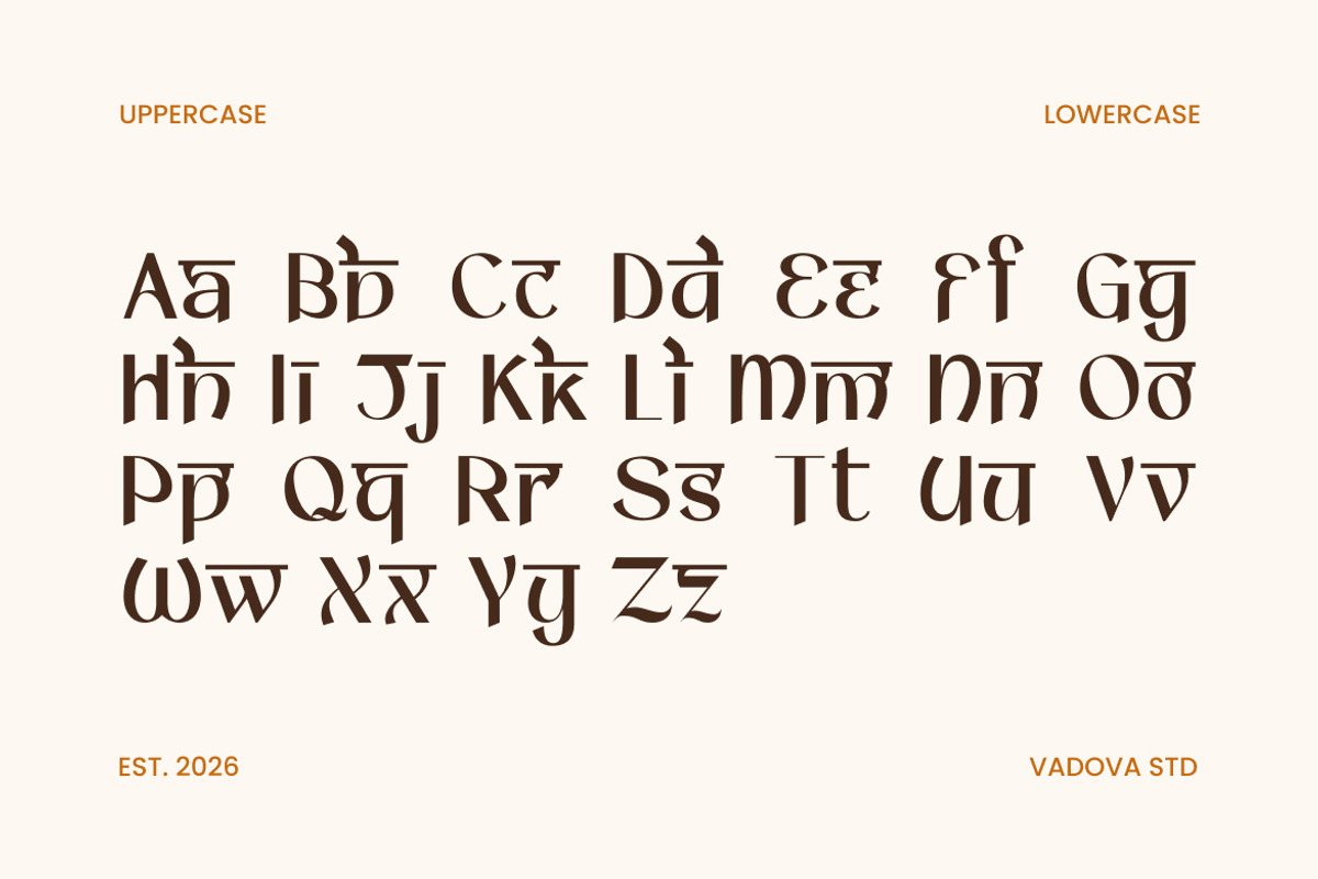 Narvaya Modern Hindi Style Font, a Sans Serif Font by Vadovastd (Photo 2 of 9)