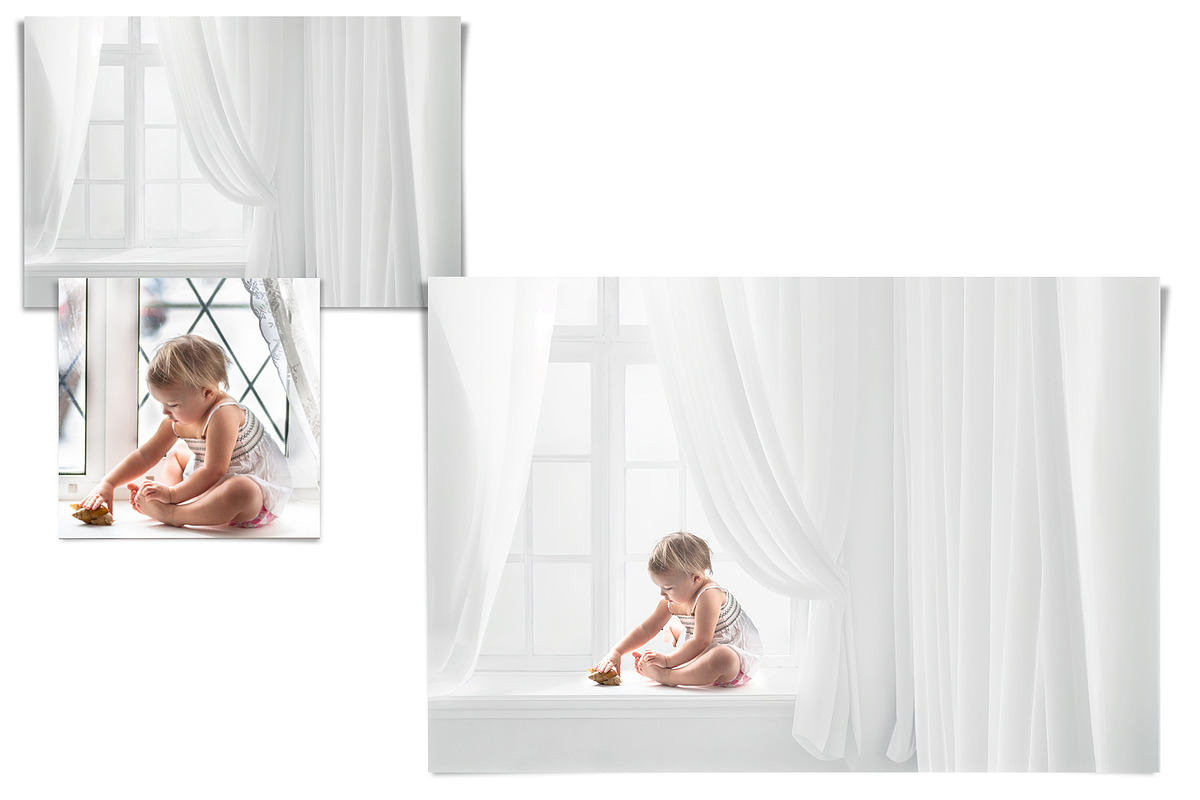 25 White Room Digital Photo Backdrop, a Layer Style Add-On by HappyNews (Photo 4 of 8)