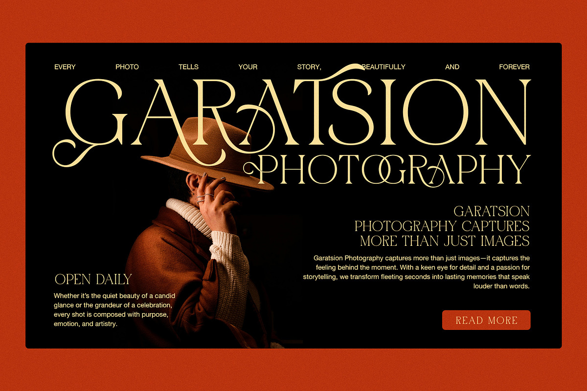 Flower Elegant Serif Font, a Serif Font by Elegant Font (Photo 3 of 8)